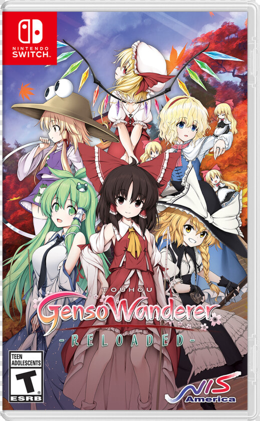 Touhou Genso Wanderer Reloaded Switch  HD Png DownloadTransparent PNG