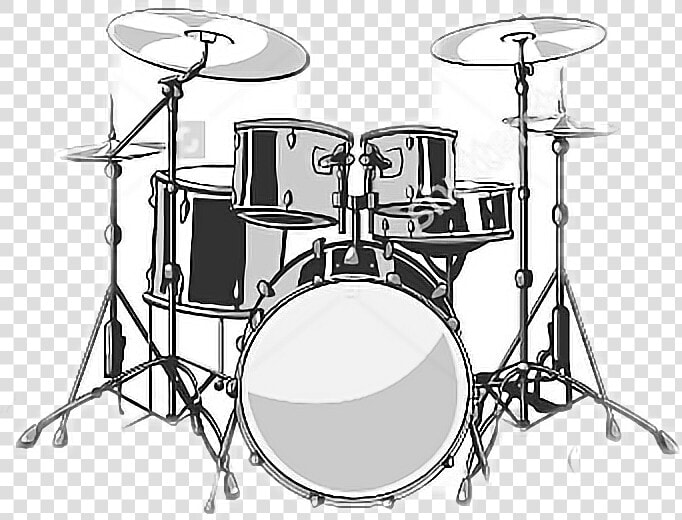  drummer  rockandroll  bateria  rock Music   Rock Dibujos De Baterias  HD Png DownloadTransparent PNG