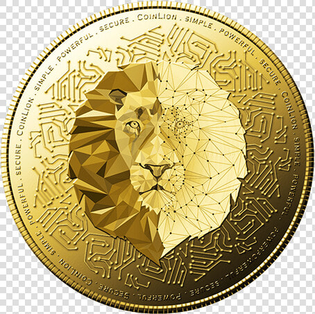 Offering Exchange Initial Blockchain Token Cryptocurrency   Lion Coin  HD Png DownloadTransparent PNG