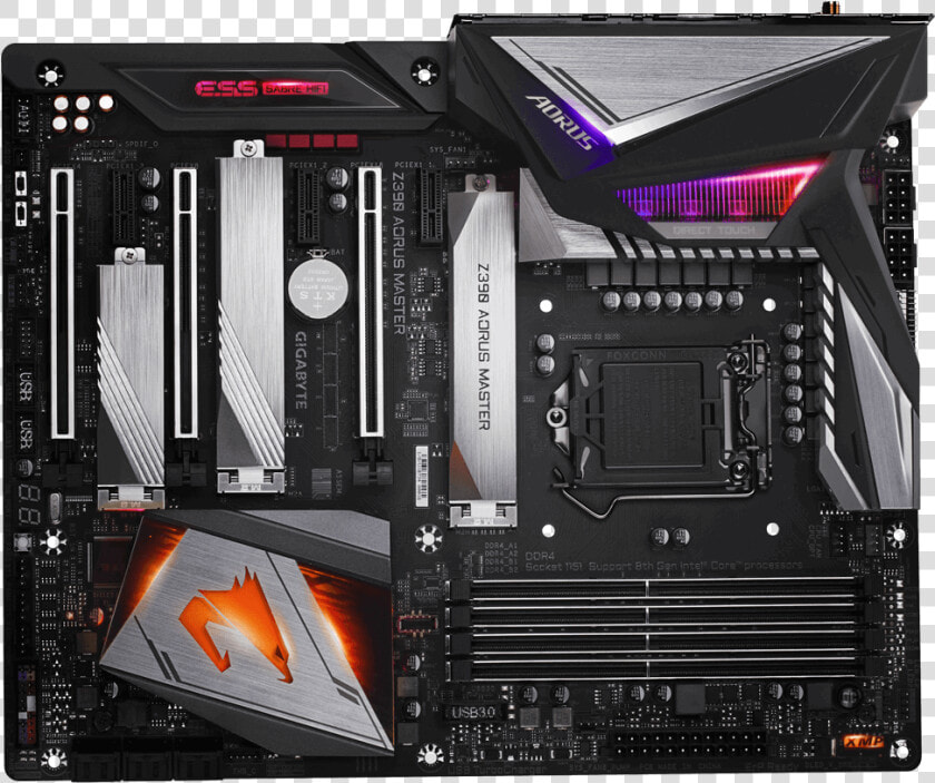 Gigabyte Z390 Master  HD Png DownloadTransparent PNG