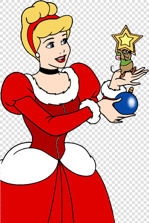 Disney Christmas Clipart Disney Clipart Galore   Cinderella Christmas Disney  HD Png DownloadTransparent PNG