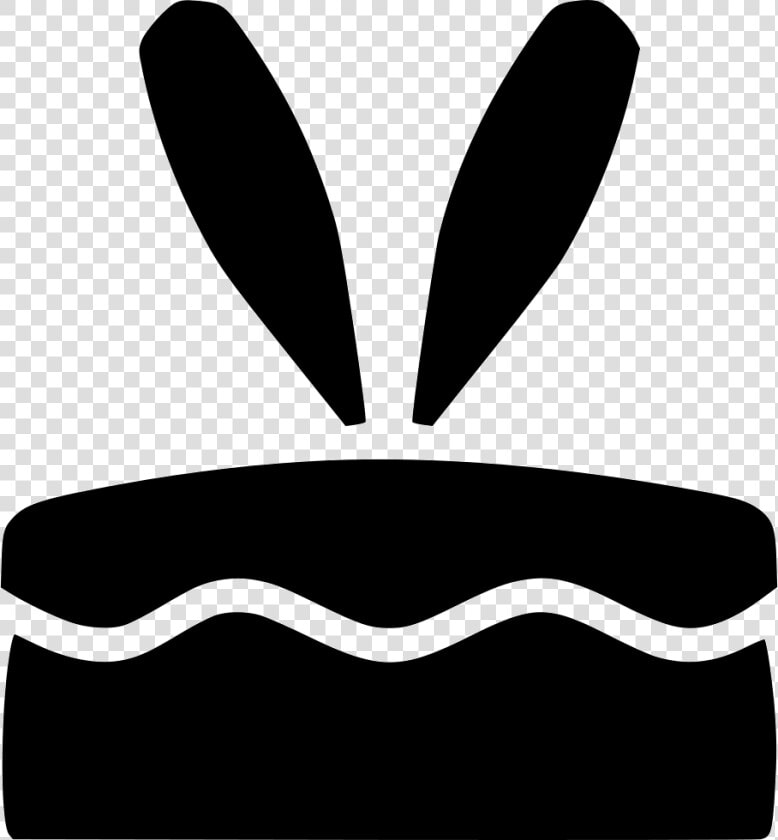 Cake Bunny Ears Rabbit Dessert   Illustration  HD Png DownloadTransparent PNG