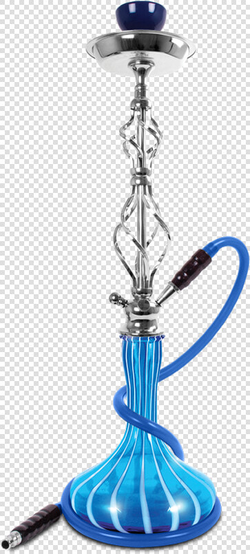 Candy Stripe 76cm Hookah Blue   Blue Hookah Png  Transparent PngTransparent PNG