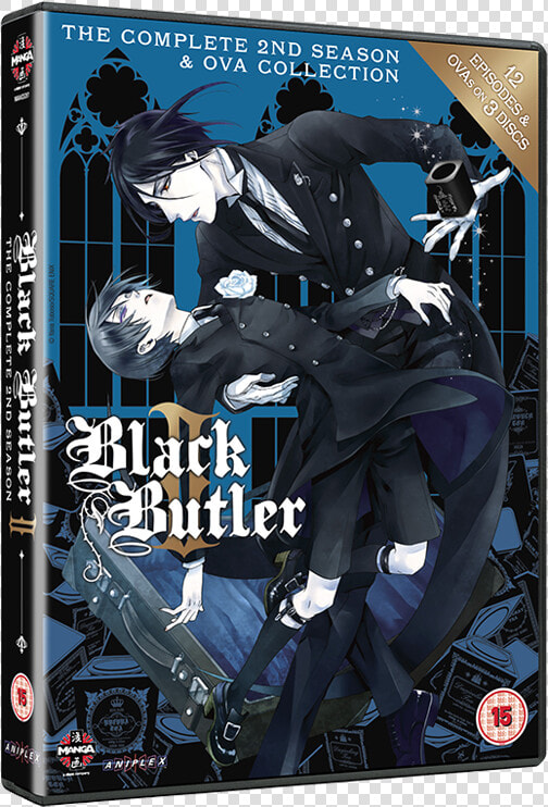 Black Butler The Complete Second Season   Black Butler Anime Cover  HD Png DownloadTransparent PNG