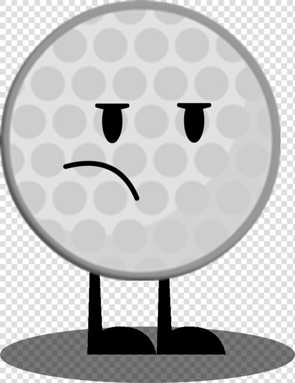 Transparent Tennis Ball Clipart   Bfdi Golf Ball  HD Png DownloadTransparent PNG