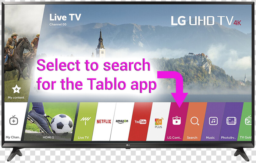 Find Download Tablo App Lg Smart Tv   Televisor Lg Led 32 Smart 32lj550b  HD Png DownloadTransparent PNG