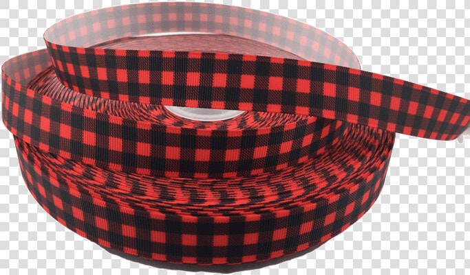 Ribbons  tag  Red Buffalo Plaid Ribbons 7 8″ Grosgrain   Tartan  HD Png DownloadTransparent PNG