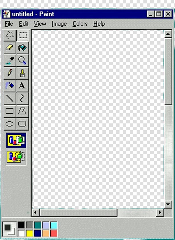 Ms Paint Windows 98   Png Download   Windows 98 Paint Png  Transparent PngTransparent PNG