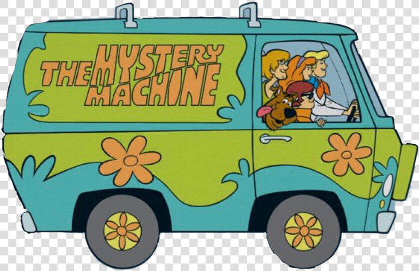  mysterymachine  freetoedit   Cartoon Mystery Machine Van  HD Png DownloadTransparent PNG