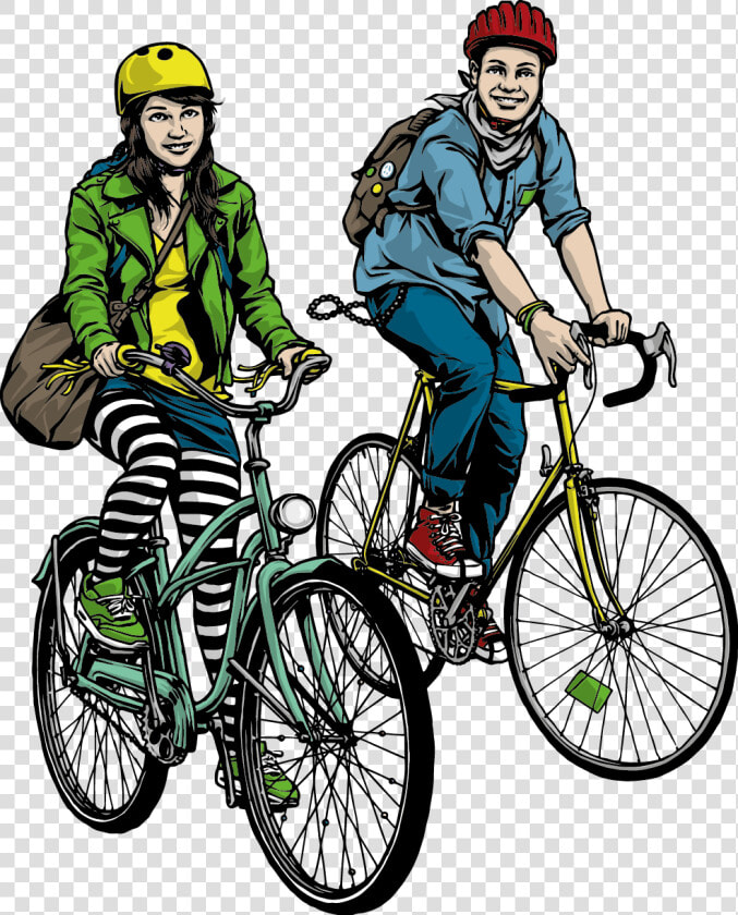 Schulweg Mit Velo  HD Png DownloadTransparent PNG