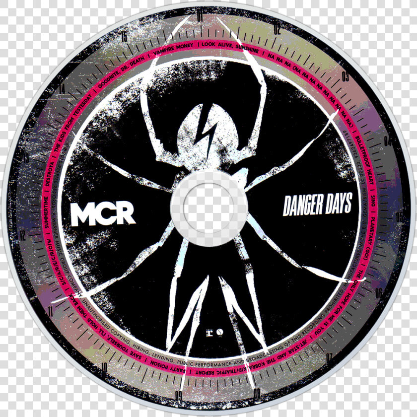 My Chemical Romance Danger Days Cd  HD Png DownloadTransparent PNG