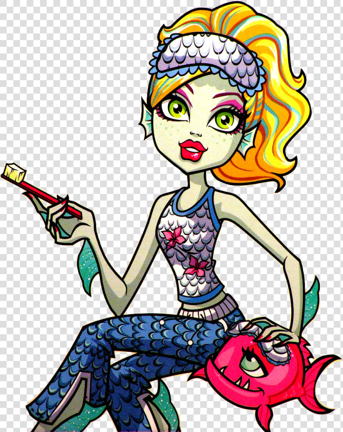 Monster High Dead Tired Lagoona Blue   Monster High Lagoona Blue Dead Tired  HD Png DownloadTransparent PNG