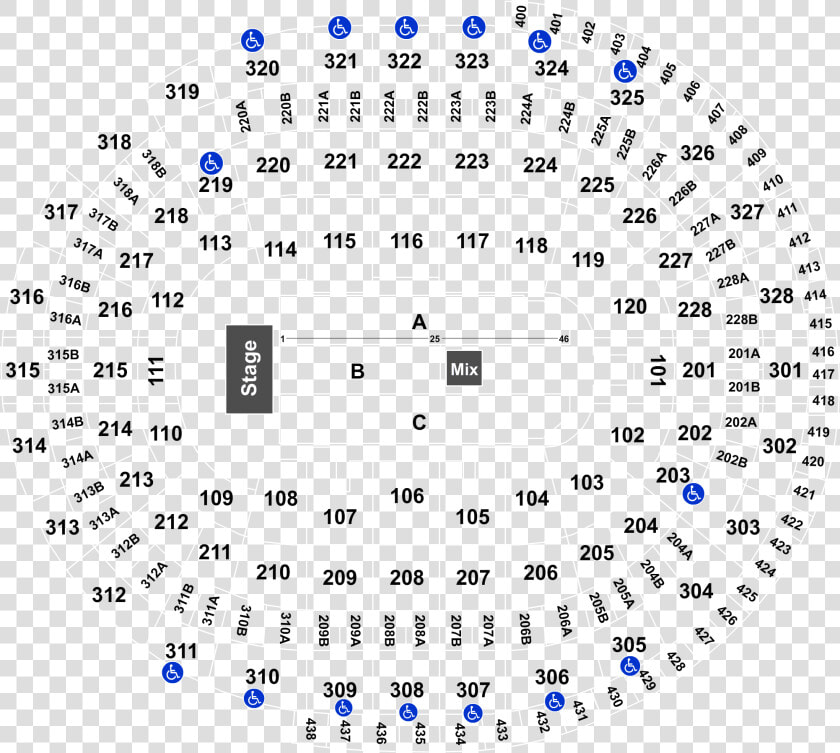 Section 322 Canadian Tire Centre Seating  HD Png DownloadTransparent PNG