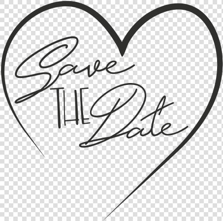 Save The Date Word Art Png File   Save The Date Png  Transparent PngTransparent PNG