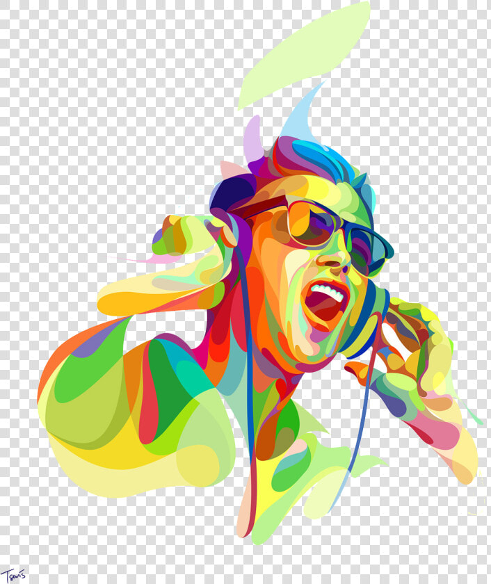 Transparent Clipart Image Man Listening Music With   Transparent Background Music Png  Png DownloadTransparent PNG