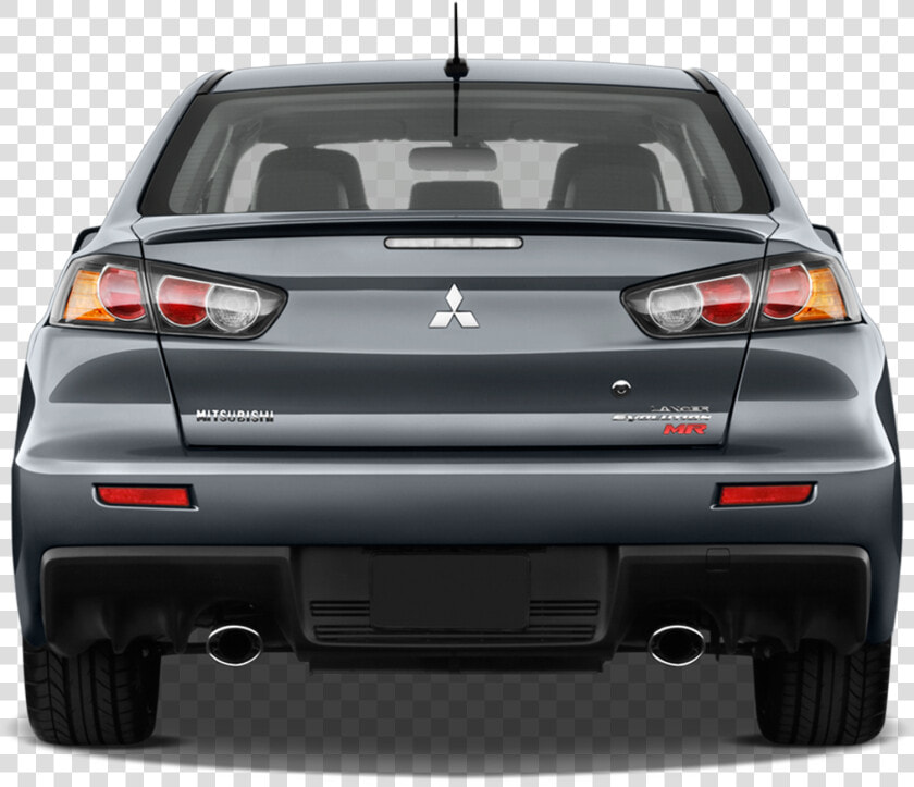 Mitsubishi Icon Web Icons   2010 Mitsubishi Lancer Rear  HD Png DownloadTransparent PNG