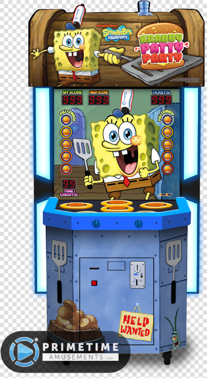 Krabby Patty Party By Andamiro Usa   Order Up Arcade Ebay  HD Png DownloadTransparent PNG