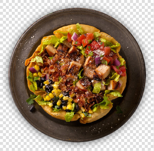 Taco Salad In A Tortilla Shell   Qdoba Taco Salad  HD Png DownloadTransparent PNG