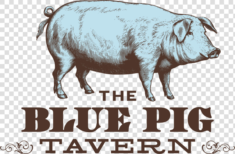 Blue Pig Tavern Print  HD Png DownloadTransparent PNG