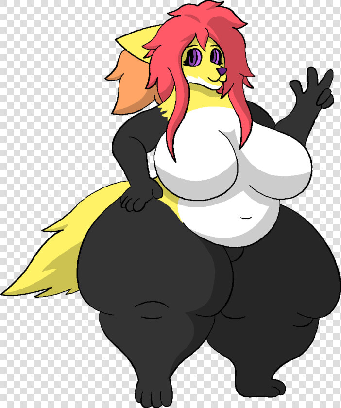 Sandra The Delphox   Thicc Delfhox  HD Png DownloadTransparent PNG