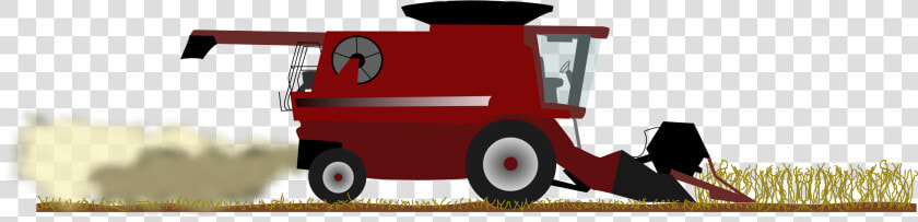 Combine Harvest In Field Clip Arts   Clipart Combine  HD Png DownloadTransparent PNG