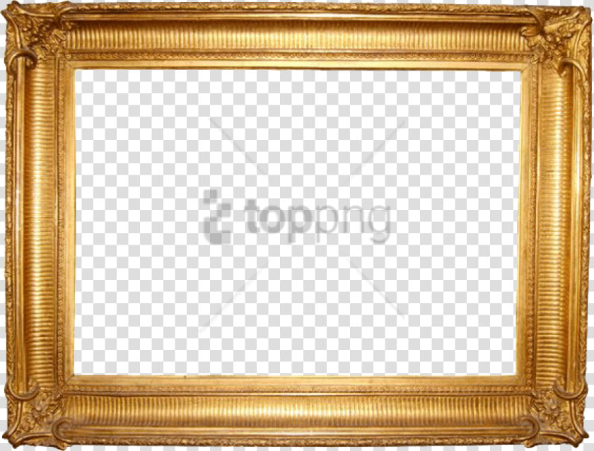 Free Png Gold Frame Png Png Image With Transparent   Gold Painting Frame Png  Png DownloadTransparent PNG