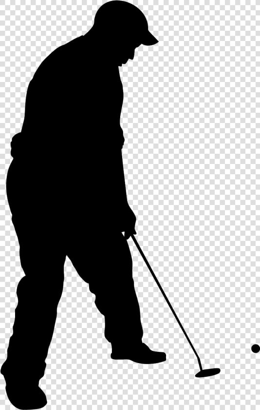 Golfer Silhouette Png  Transparent PngTransparent PNG