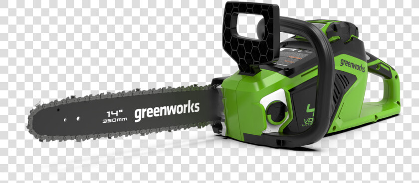 Transparent Chainsaw Png   Greenworks 2005707  Png DownloadTransparent PNG