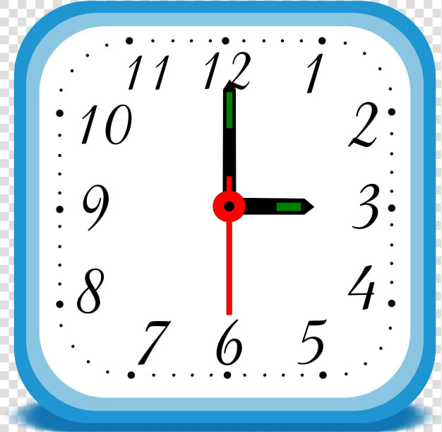 Alarm Clock   Square Shaped Objects Clipart  HD Png DownloadTransparent PNG