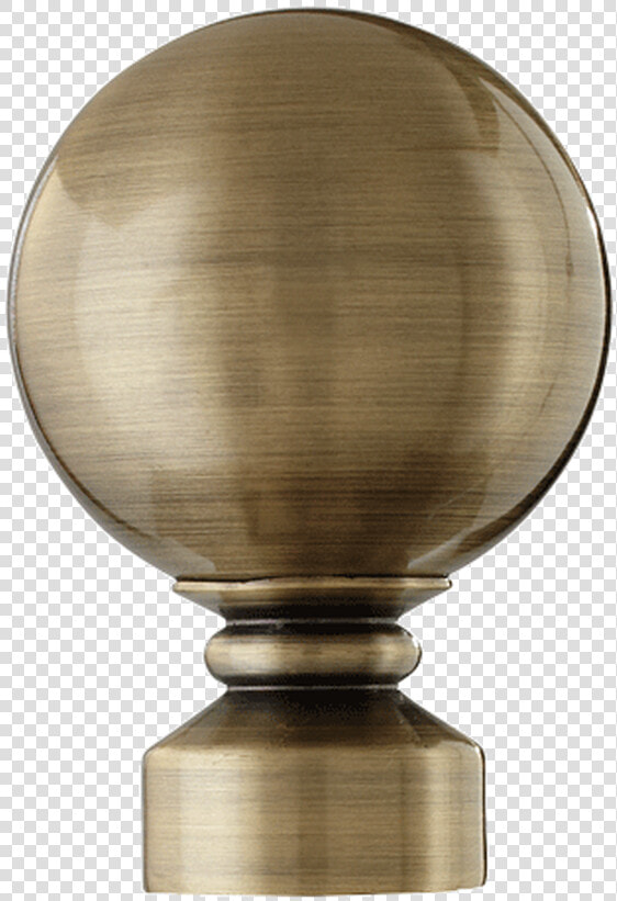 Ball Finial In Antique Brass   Trophy  HD Png DownloadTransparent PNG