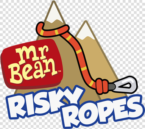 Mr Bean Risky Ropes Logo  HD Png DownloadTransparent PNG