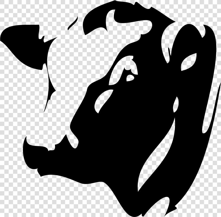 Transparent Cow Icon Png   Black Angus In Clip Art  Png DownloadTransparent PNG