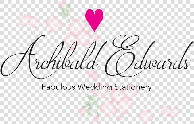 Archibald Edwards Award Winning Wedding Stationery   Heart  HD Png DownloadTransparent PNG