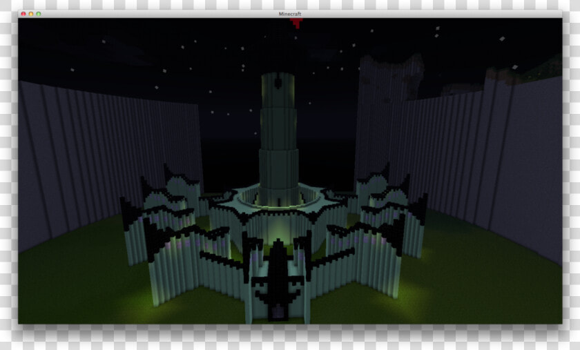 Mcminasmorgul   Lord Of The Rings Minas Morgul Minecraft  HD Png DownloadTransparent PNG