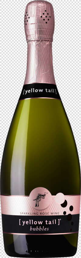 Champagne Png Bottle   Yellow Tail Bubbles Sparkling Rose  Transparent PngTransparent PNG