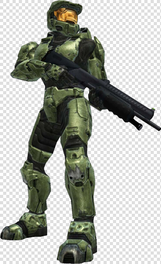 Transparent Halo Masterchief   Master Chief Halo 2 Model  HD Png DownloadTransparent PNG