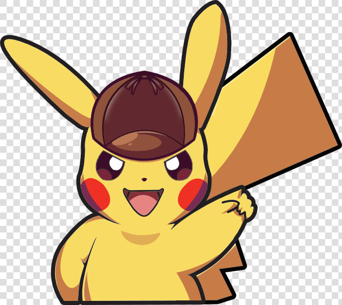 Detective Pikachu   Detective Pikachu Clipart  HD Png DownloadTransparent PNG