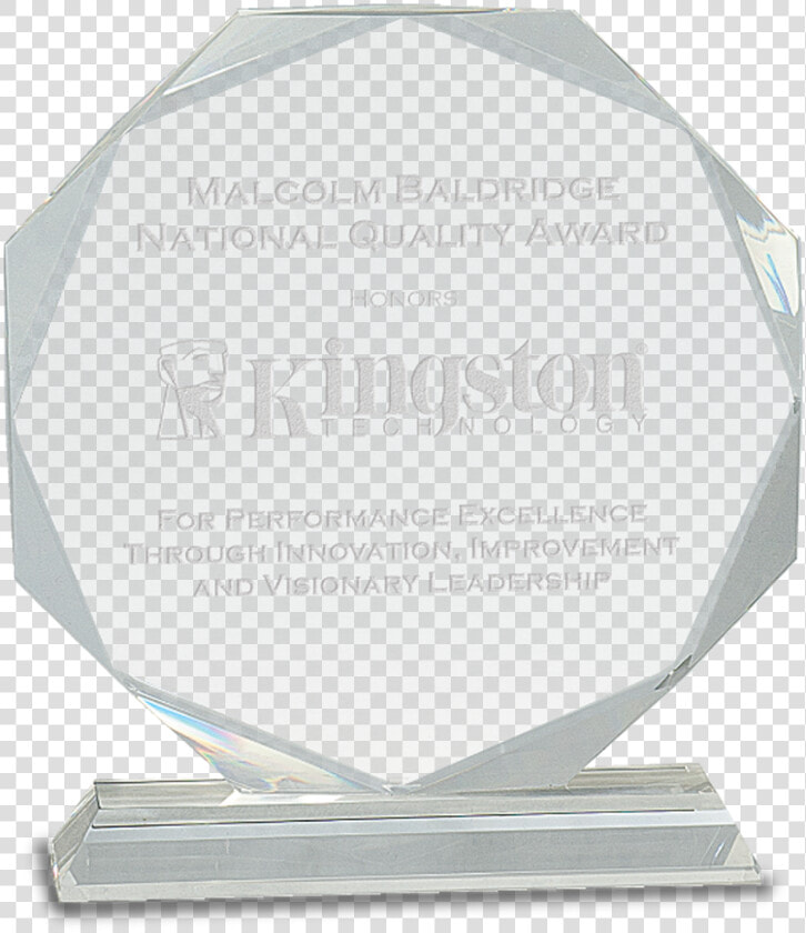 Crystal Octagon Facet On A Clear Crystal Base  HD Png DownloadTransparent PNG