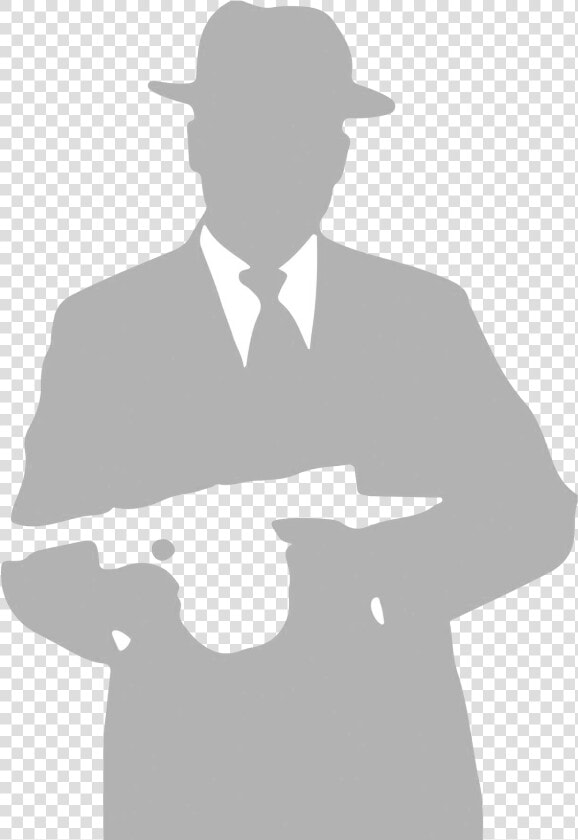 Atl Golf   Fbi G Man Silhouette  HD Png DownloadTransparent PNG