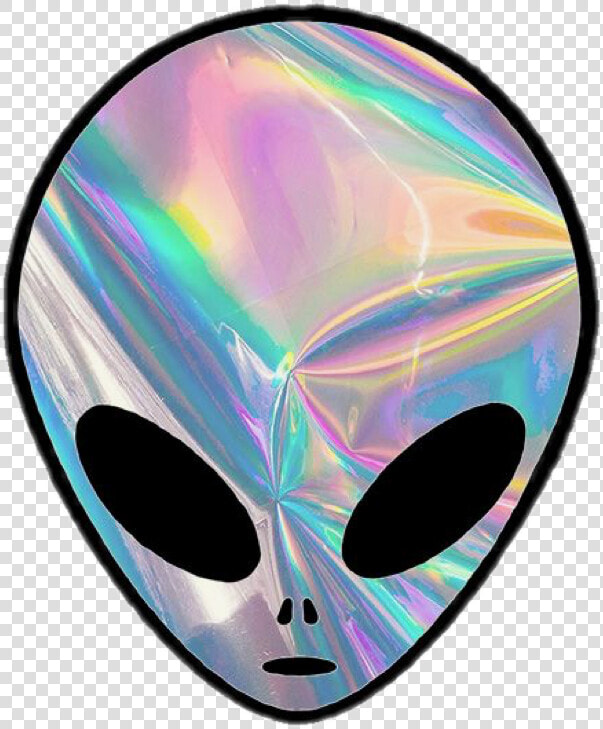 Holo Bigeyes Art Interesting   Alien I Don T Believe In Humans  HD Png DownloadTransparent PNG