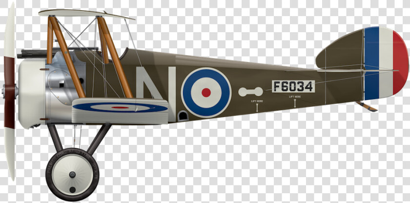 Sopwith Camel F6034   Sopwith Camel Profile  HD Png DownloadTransparent PNG