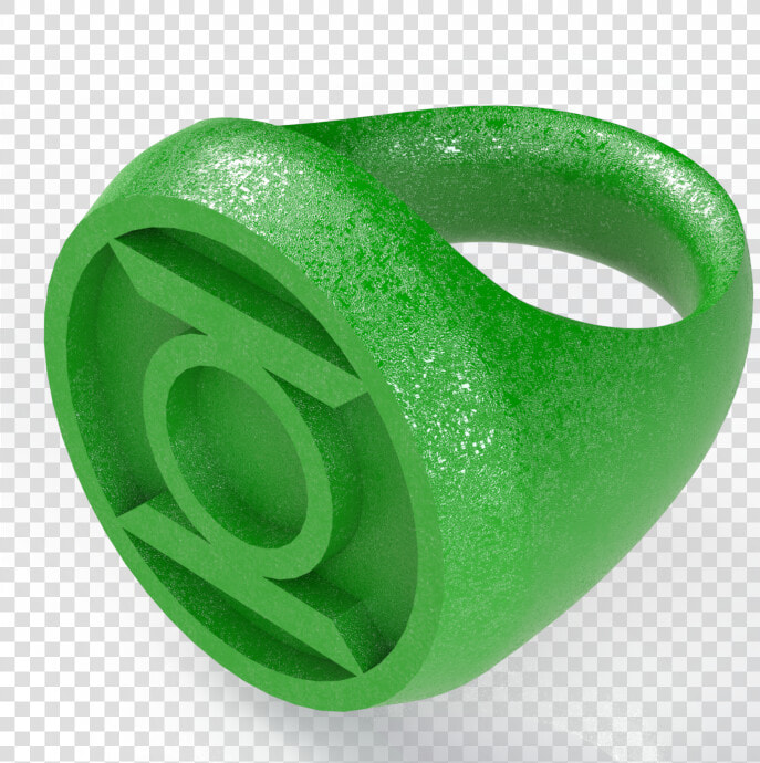 Green Lantern Ring Stl  HD Png DownloadTransparent PNG