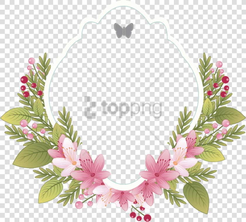 Free Png Frame Vintage Flower Png Image With Transparent   Vintage Floral Frame Png  Png DownloadTransparent PNG