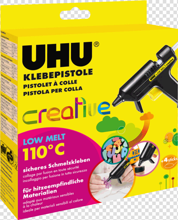 Glue Gun Low Melt 110°c   Uhu Glue Gun Sticks  HD Png DownloadTransparent PNG