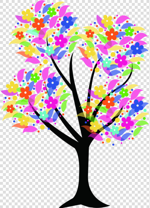 Arboles De Colores Para Dibujar  HD Png DownloadTransparent PNG