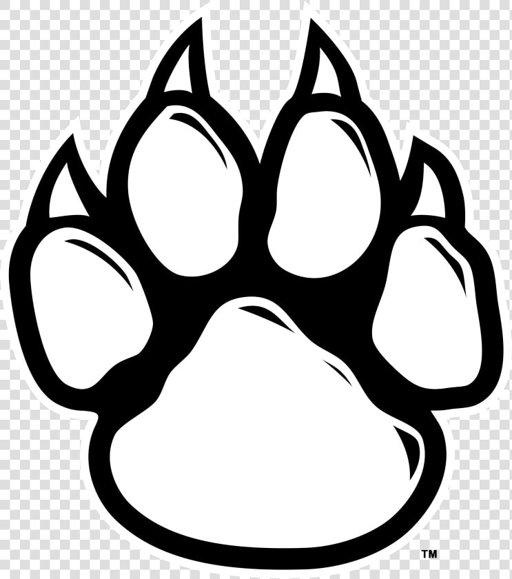 Dog Paw Prints Wolf Paw Print Clipart Clipartxtras   Tiger Paw Print Drawing  HD Png DownloadTransparent PNG