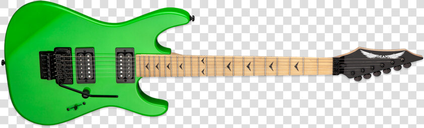 Dean Custom Zone Floyd Ii Nuclear Green   Dean Czone Ii F  HD Png DownloadTransparent PNG