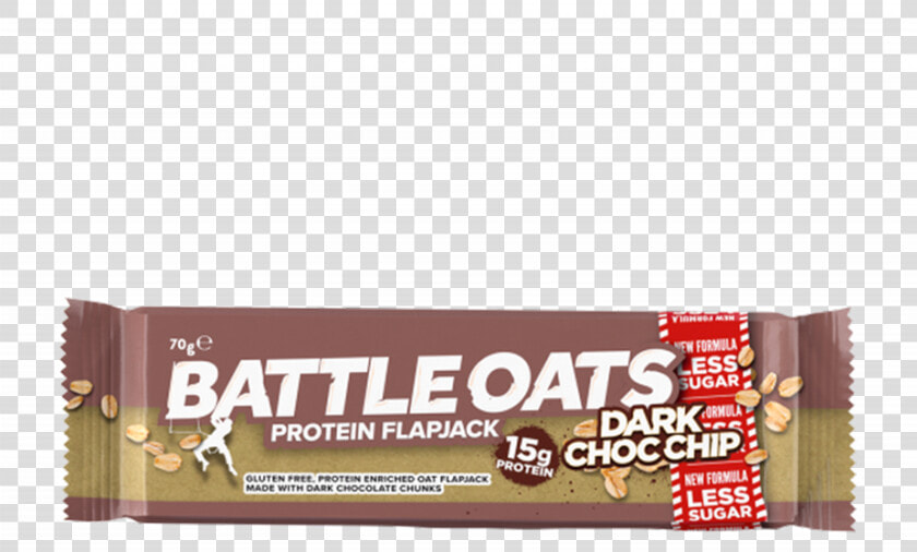 Battleoats Protein Flapjack Dark Chocolate Chip   Turkish Delight  HD Png DownloadTransparent PNG