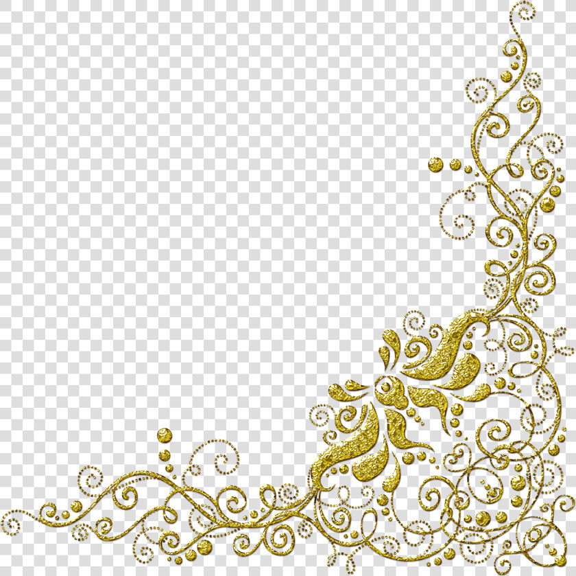 Clip Art Arabesco Floral Dourado Png   Moldura Dourada Arabescos Png  Transparent PngTransparent PNG