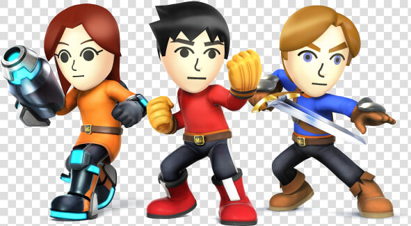 Mii Fighters   Mii Smash Wii U  HD Png DownloadTransparent PNG